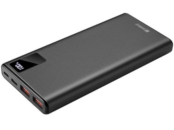 Powerbanka s displejom a kapacitou 10 000 mAh