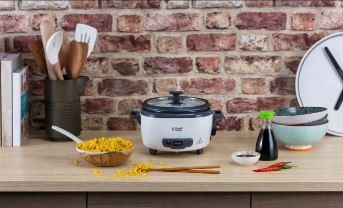 Ryžovar a parný hrniec Russell Hobbs 27040-56