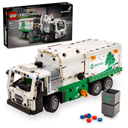 LEGO smetiarke auto Mack LR Elektric