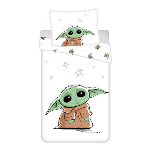 Detské obliečky Star Wars „Baby Yoda“ 140x200, 70x90
