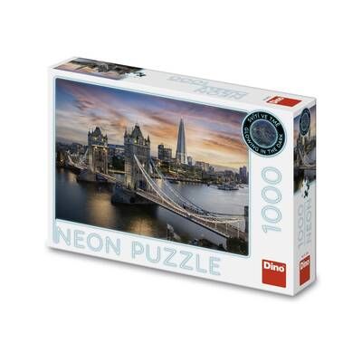 Puzzle súmrak nad Tower Bridge 1000 neón