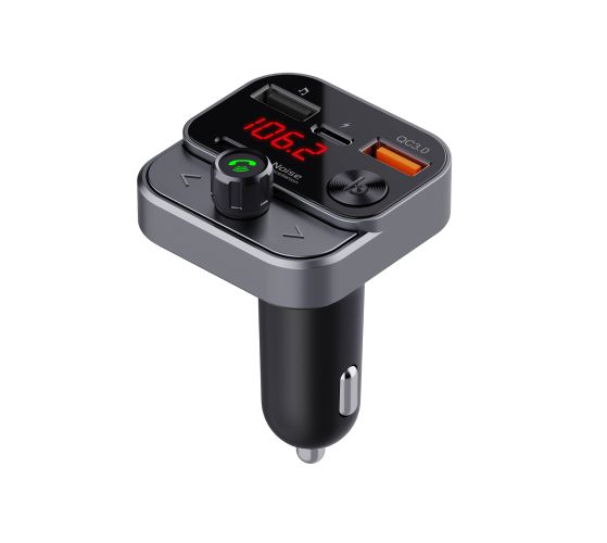 Technaxx FM transmitter, čierny