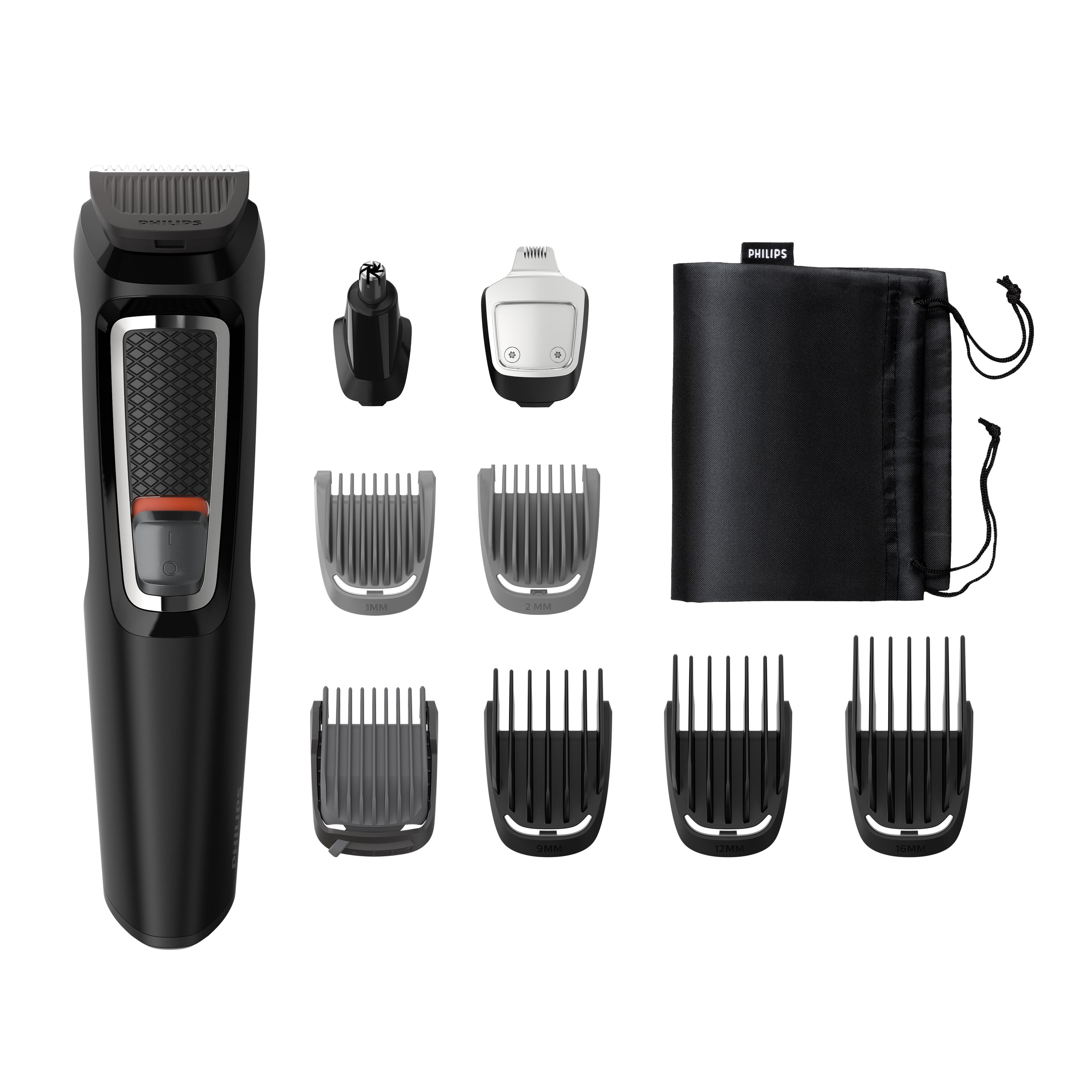 Philips Series 3000 viacúčelový zastrihávač brady, vlasov a chĺpkov v nose a ušiach 9 v 1