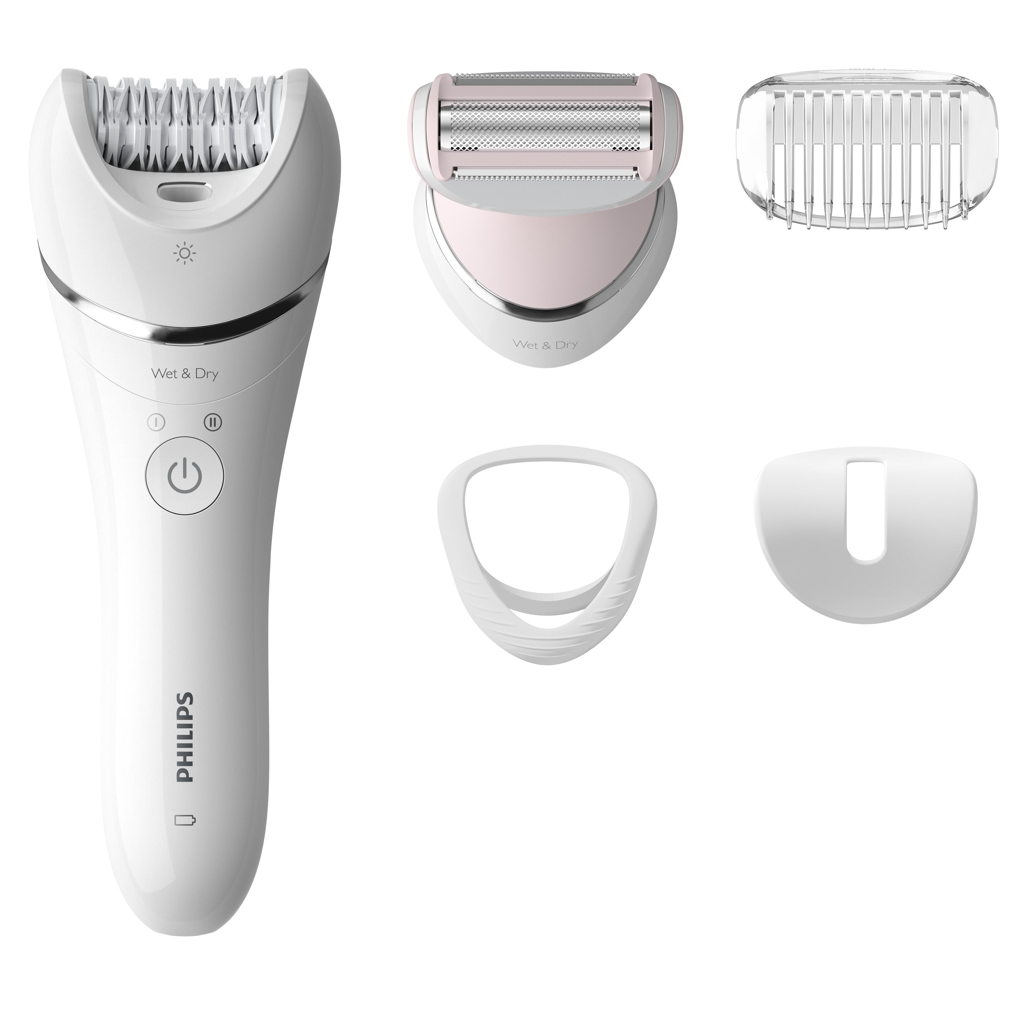 Philips Epilator Series 8000 Epilátor na mokré a suché holenie
